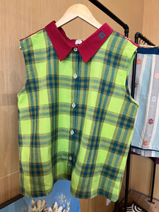 KINAIYA: GRACIA W/ RED MINI BAHAY KUBO COLLAR*