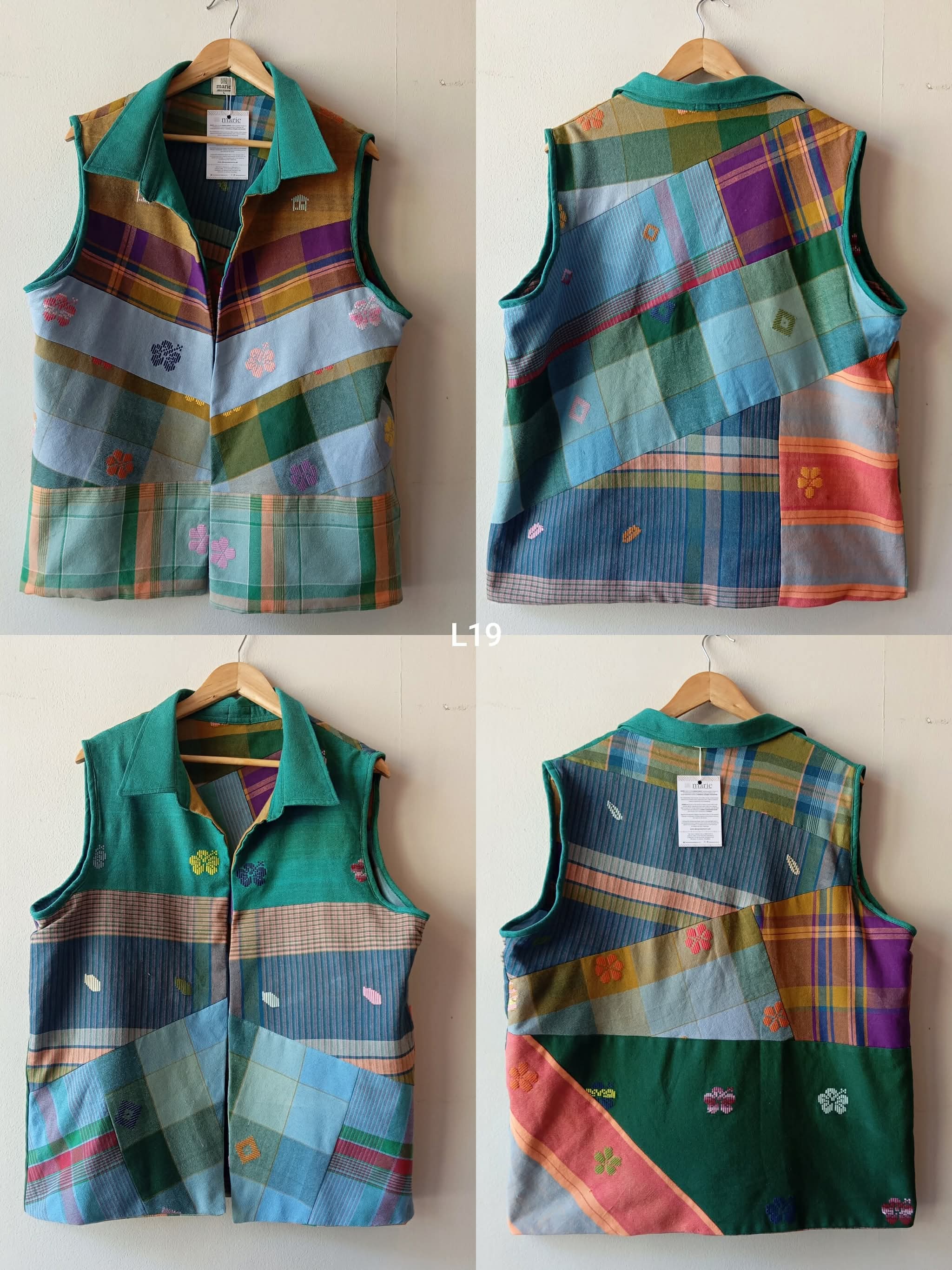 MASINING V2: REVERSIBLE L19 W/ PLAIN LIGHT GREEN COLLAR