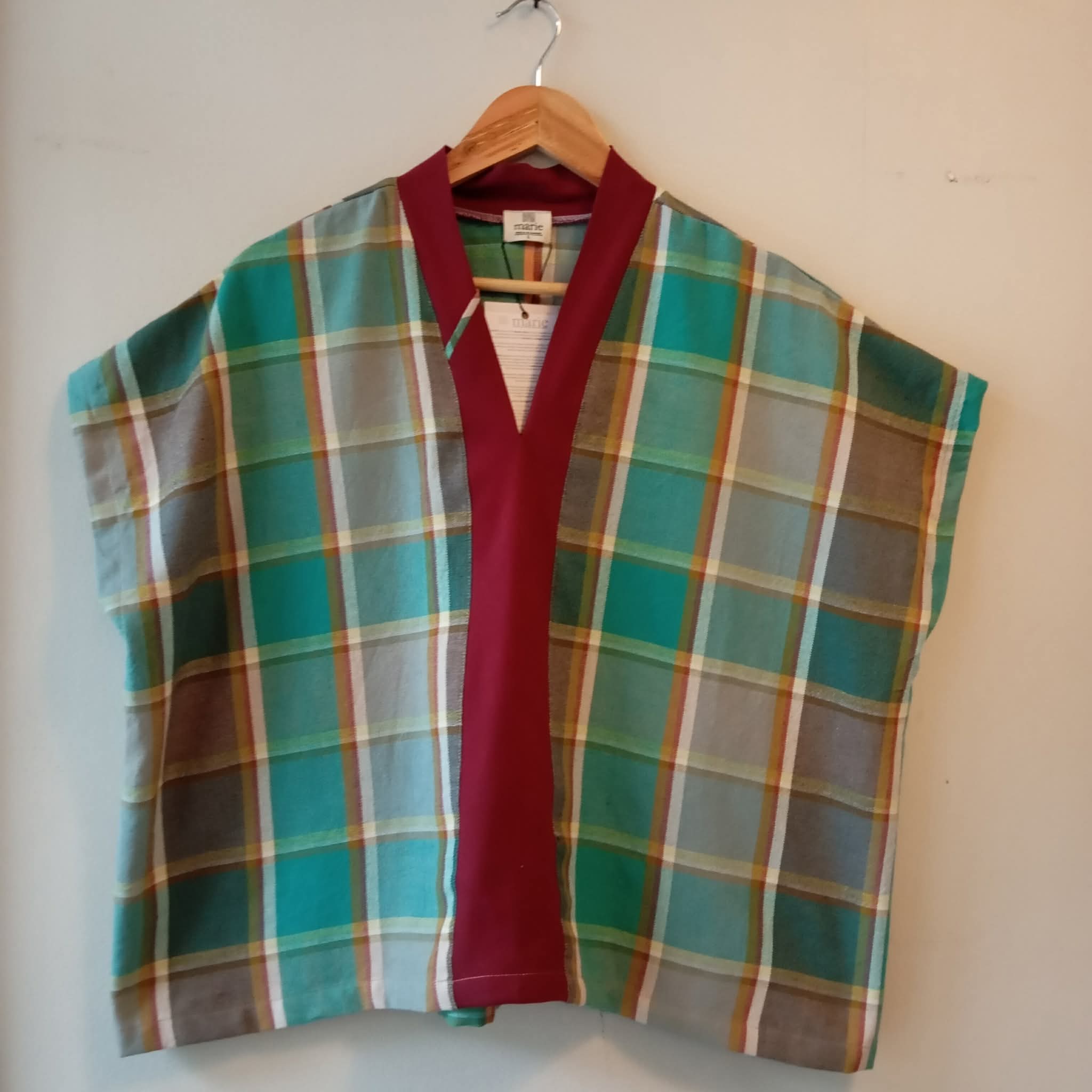 TINGADLAW: RACHELLE V2 W patches , MAROON POLY BIAS