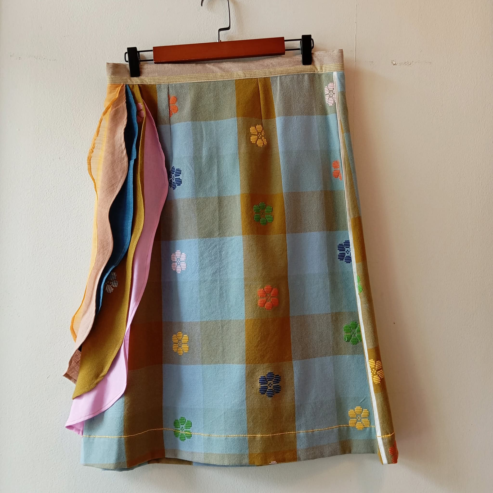 SKIRT MIDI: AMINA FULL W/ FRILLS