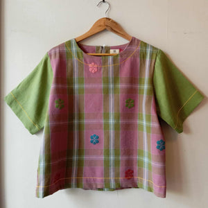 CLASSIC V2: PAULA W/ HERBAL GREEN LINEN SLEEVES