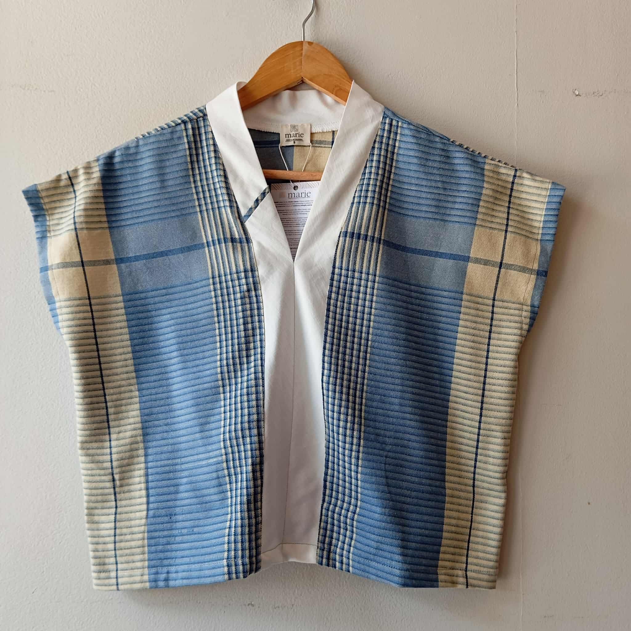 TINGADLAW:  JOANNA FULL W/ WHITE LINEN BIAS *