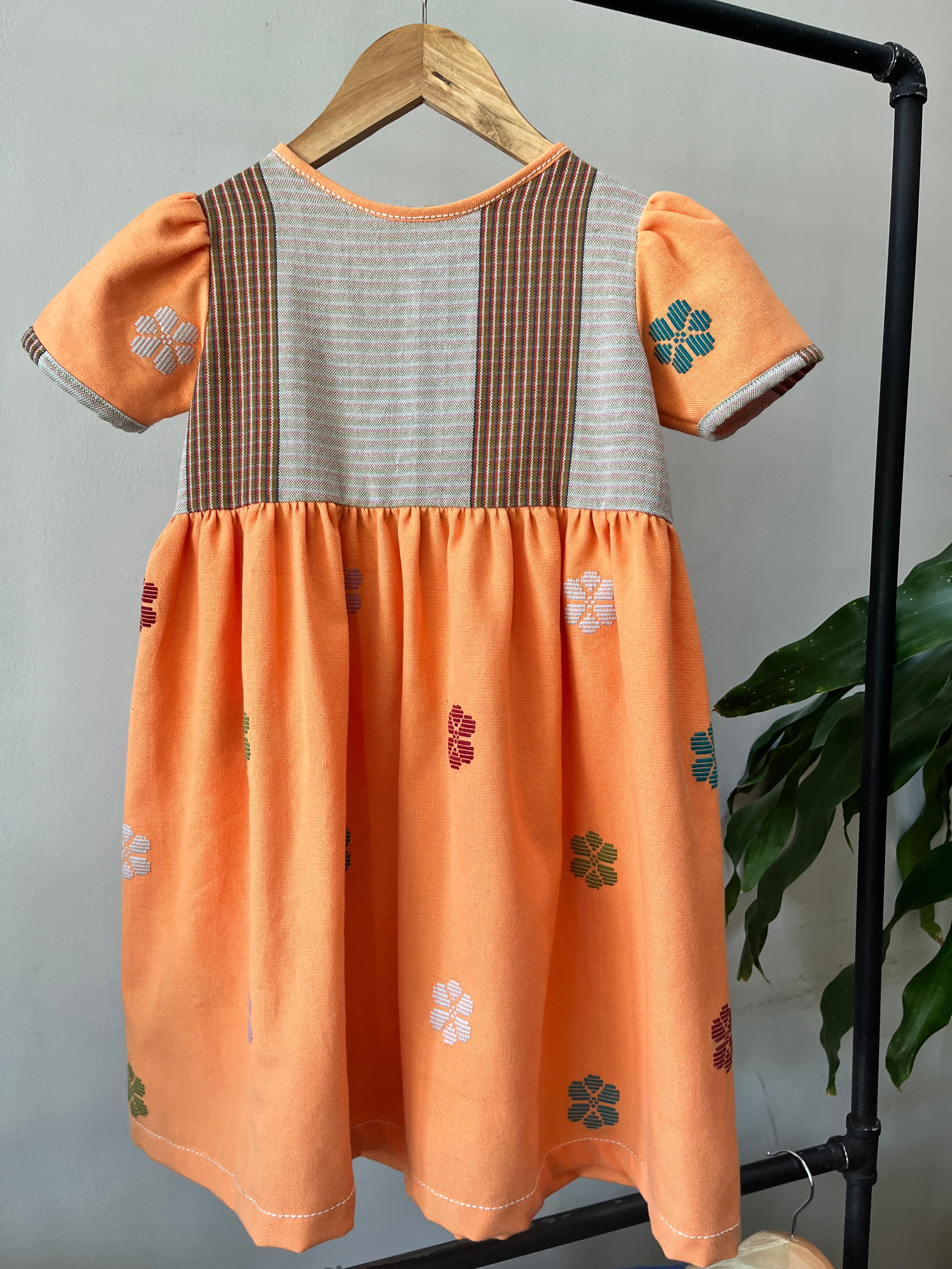 LITTLE MARIE : Wilma w/ orange flowers skirt