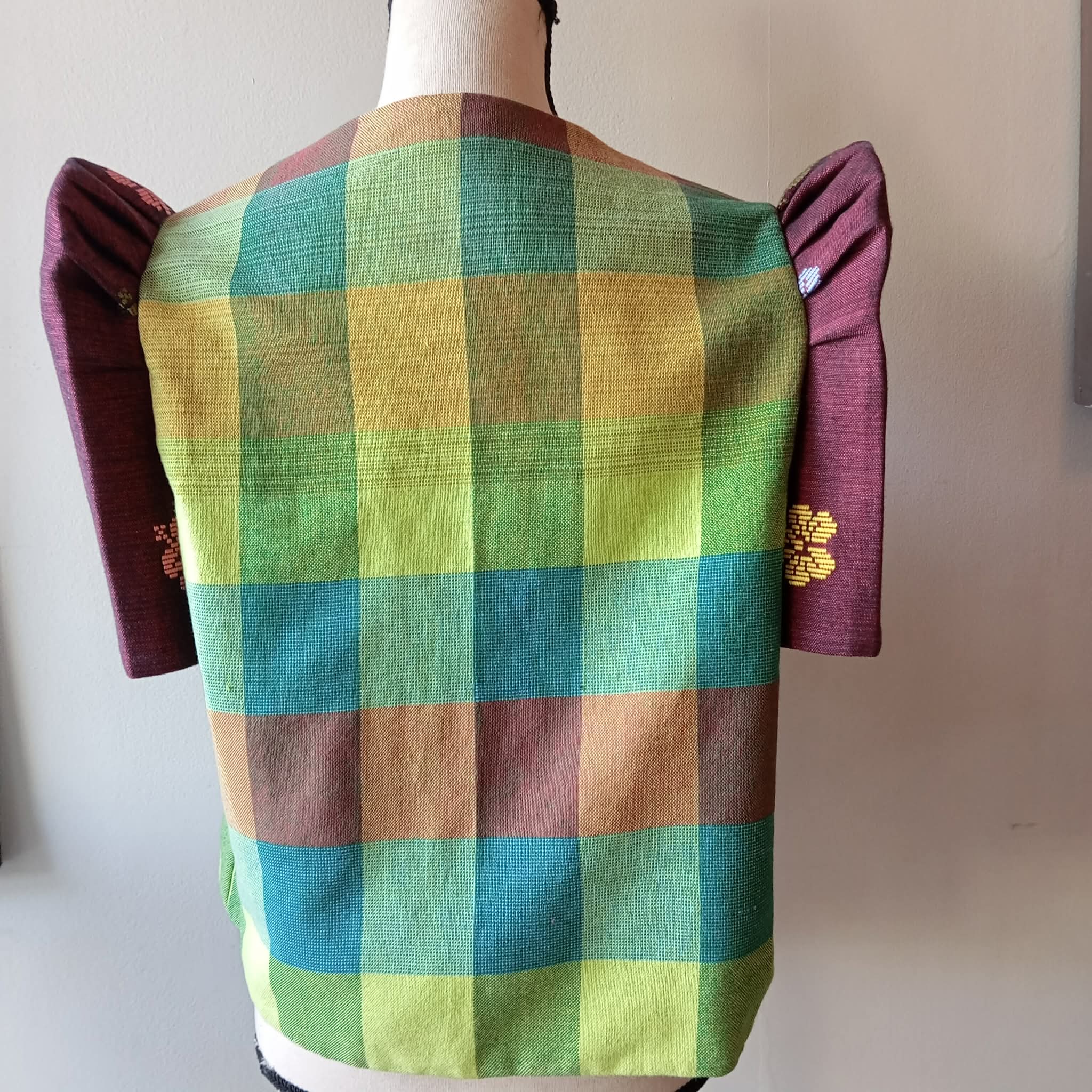 BOLERO: OFELIA FULL W/ MAROON GUMAMELA SLEEVES (TAHUM 2026)