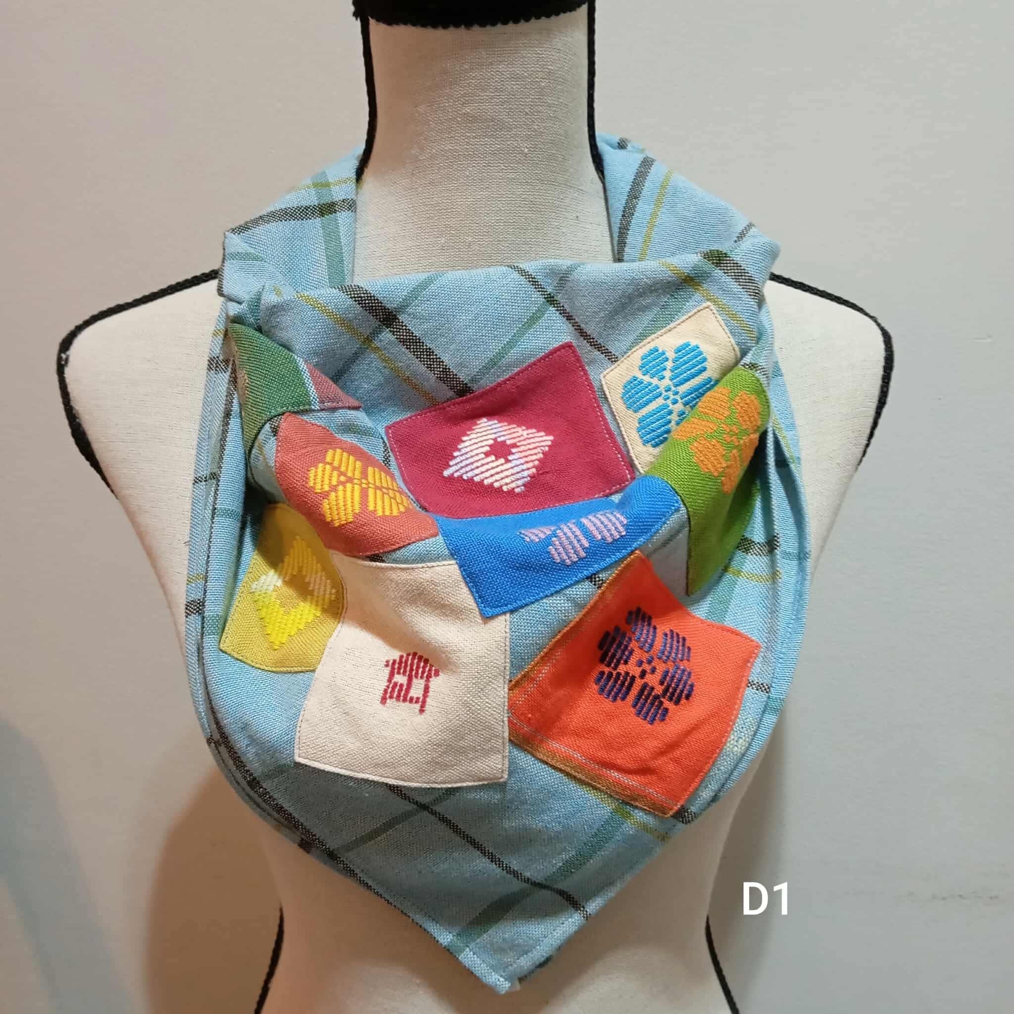 SCARF: MIKA V3 W/ PATCHES*