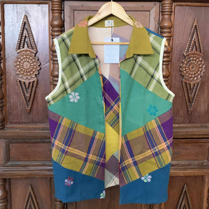 MASINING V2: REVERSIBLE M10 W/ NEW OLIVE FLOWERS COLLAR