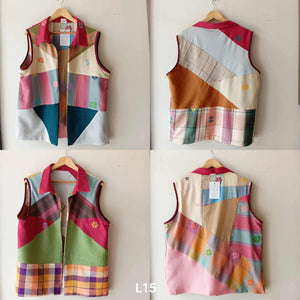 MASINING V2: REVERSIBLE L15 W/ RED BUD FLOWERS COLLAR