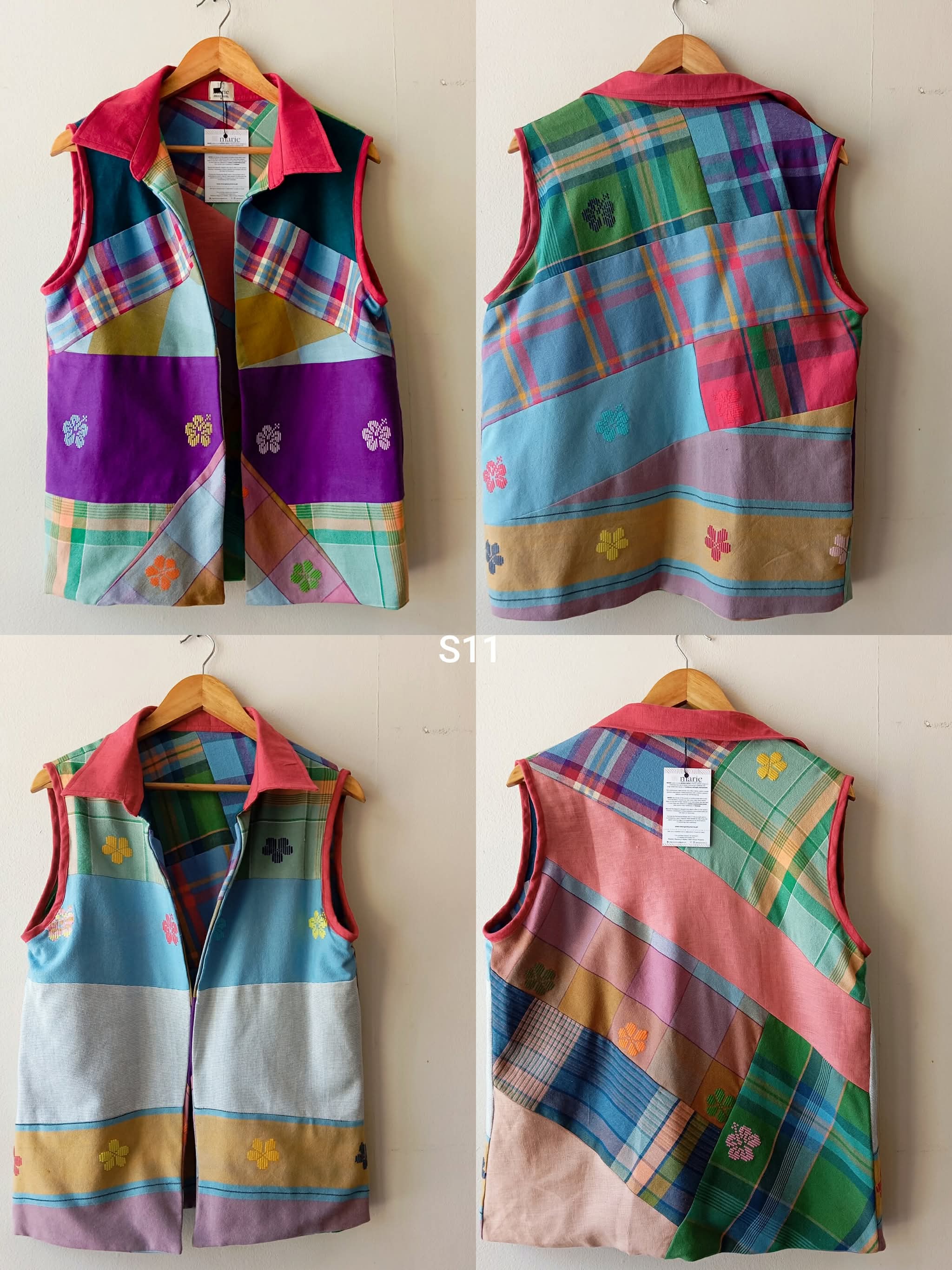 MASINING V2: REVERSIBLE S11 W/ RASPBERRY RADIANCE LINEN COLLAR