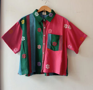 MAKULAY: MIX LIA FLOWERS / RED FLOWERS W/ POCKET / RED FLOWERS SLEEVES
