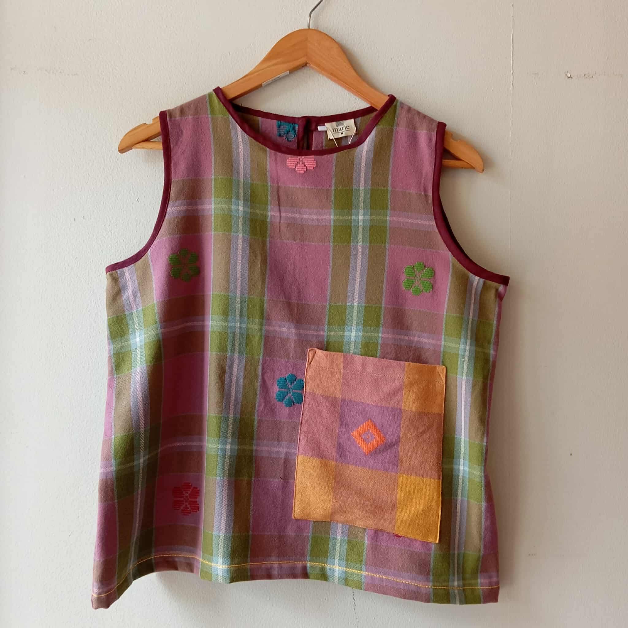 SLEEVELESS: PAULA W/ CHARLENE DIAMANTE POCKET