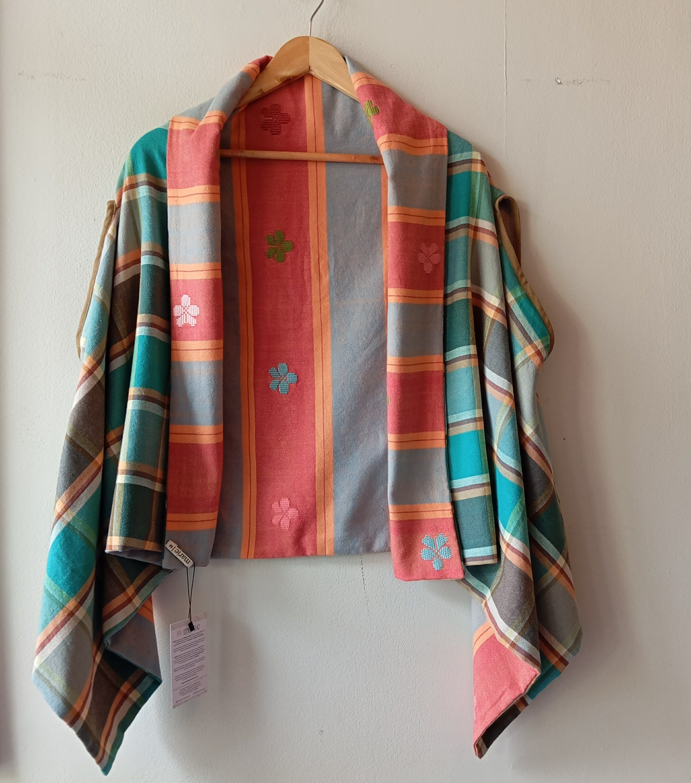 REVERSIBLE SHAWL : RACHELLE V2 / CELESTINA