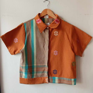 MARIKIT: MIX RODA & GLAZED GINGER FLOWERS W/ GLAZED GINGER FLOWERS SLEEVES