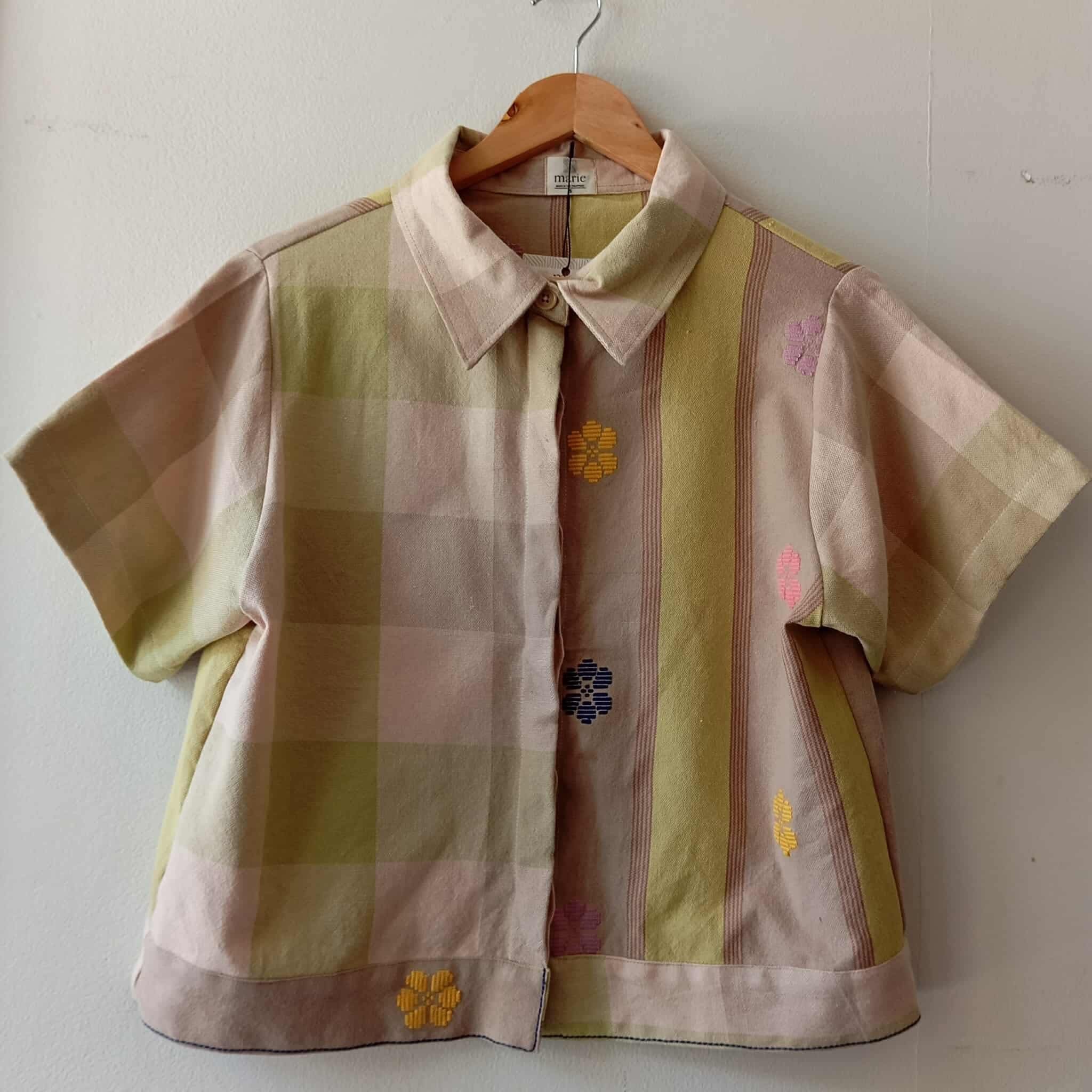 MARIKIT: MIX STELLA / NENITA W/ NENITA SLEEVES & COLLAR*