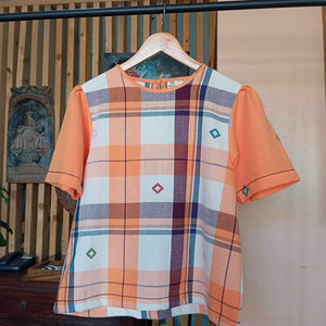 CLASSIC V1: AUGUSTA DIAMONDS W/ ORANGE MINI DIAMONDS SLEEVES