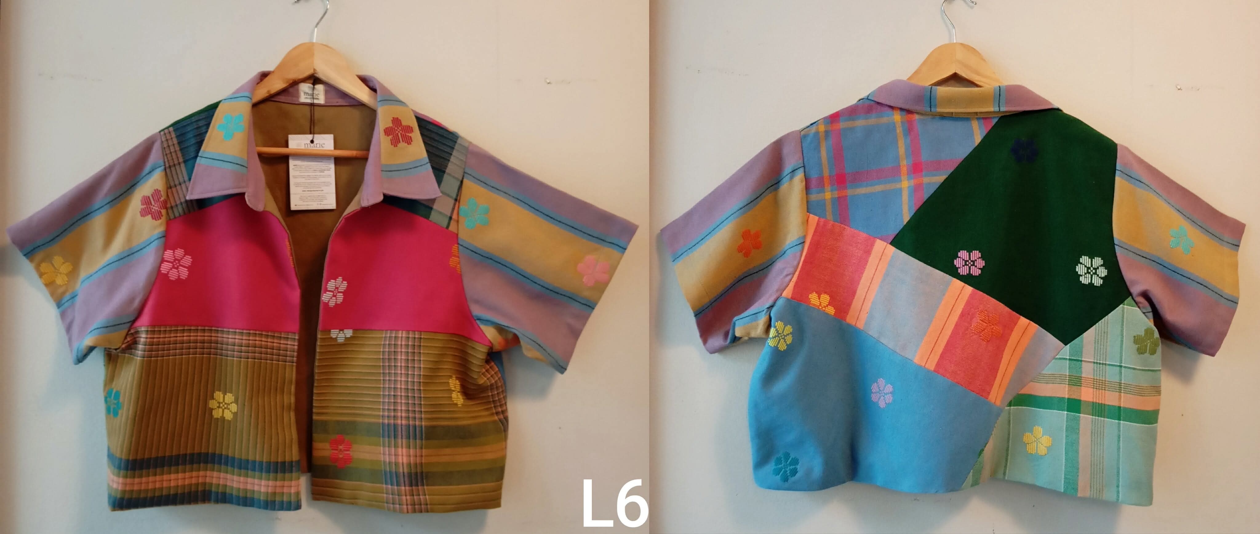 MALAYA: RETASO L6  W/  ROBERTA SLEEVES & COLLAR