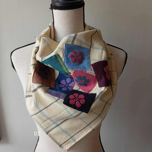 SCARF: MICHELLE W/ PATCHES