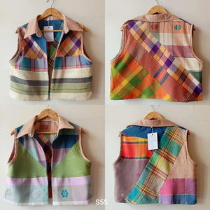 MASINING V1: REVERSIBLE S55 W/ MISTY ROSE LINEN COLLAR