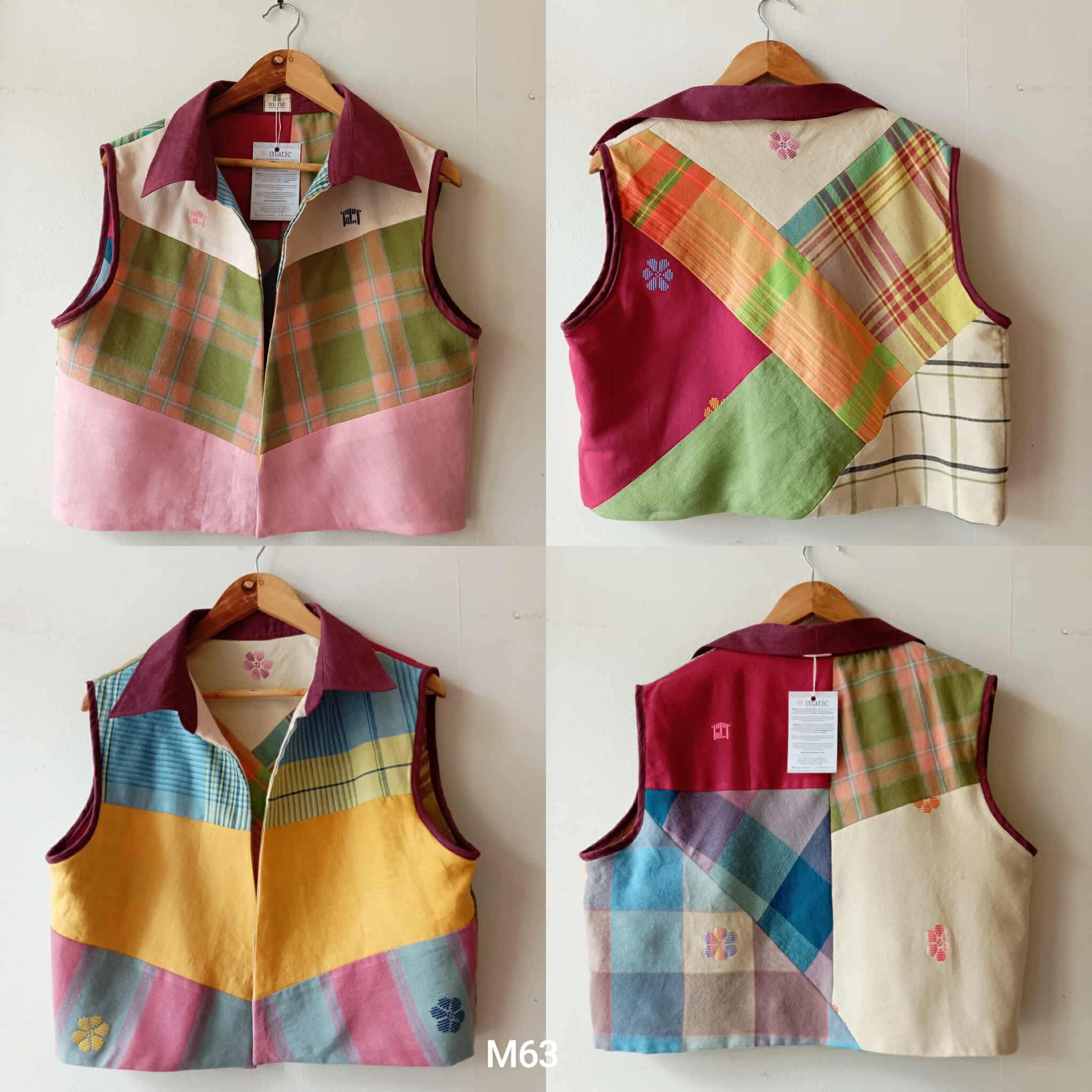 MASINING V1: REVERSIBLE M63 W/ RASPBERRY RADIANCE LINEN COLLAR