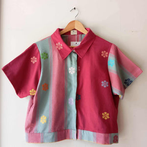 MARIKIT: MIX LETICIA / RED BUD FLOWERS W/ RED BUD FLOWERS & LETICIA SLEEVES*
