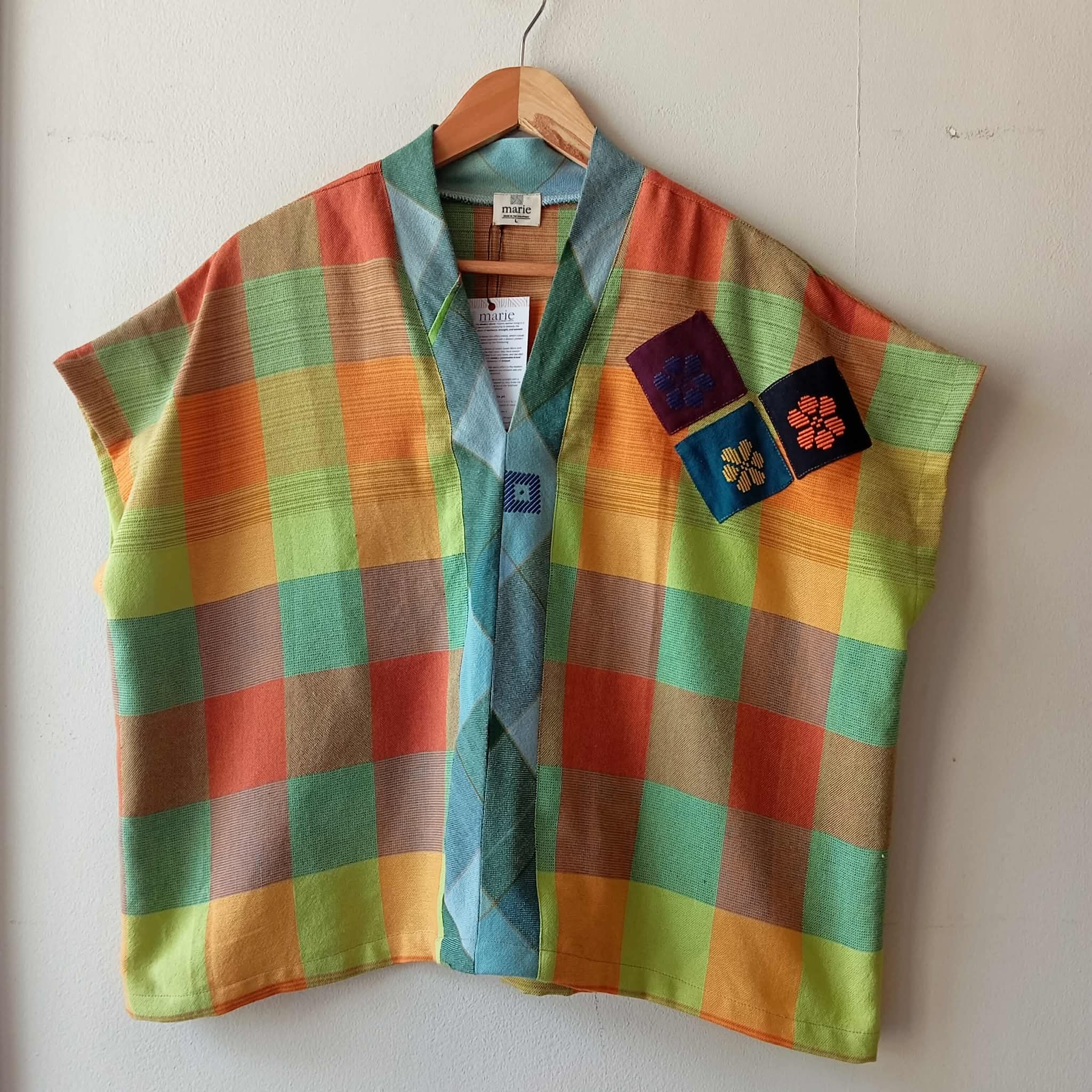 TINGADLAW: DIVINE FULL W/ FLOWERS PATCHES / Athena DIAMANTE BIAS DIAMANTE