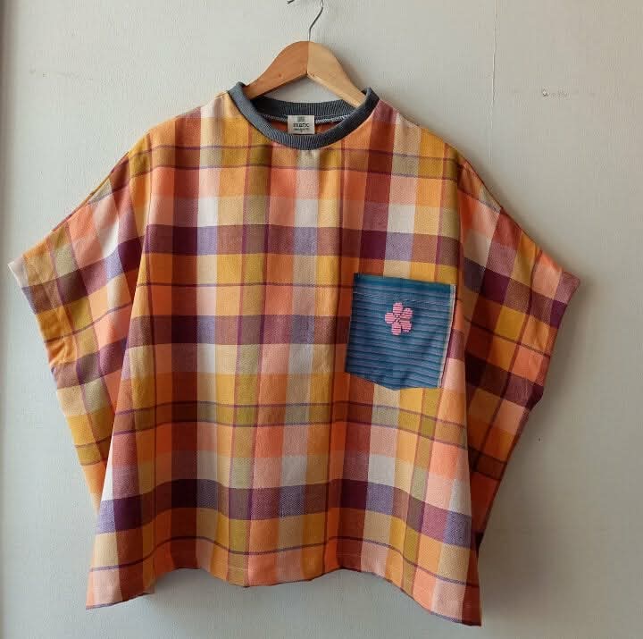 KASIYAHAN: NINA W/ JULIANA FLOWERS POCKET W/ GRAY COLLAR