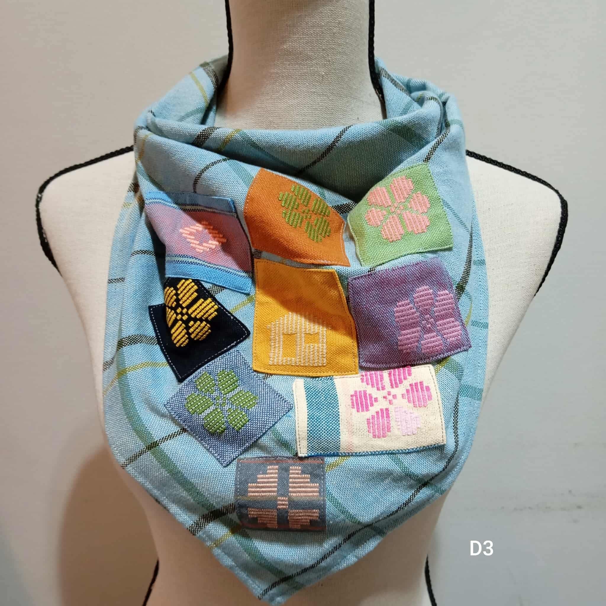SCARF: MIKA V3 W/ PATCHES*