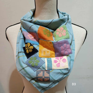 SCARF: MIKA V3 W/ PATCHES*