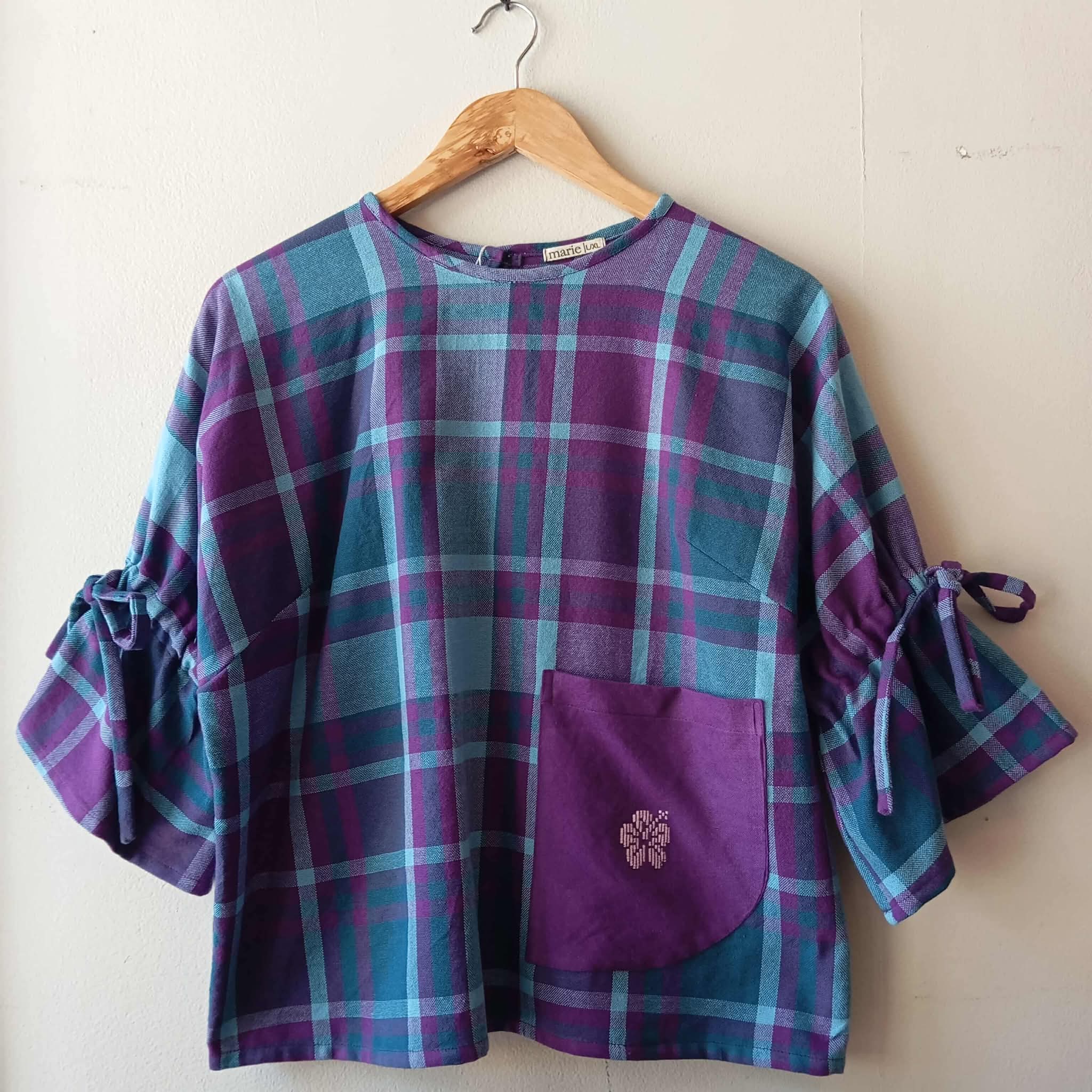 MARIYA: FE FULL W/ PURPLE GUMAMELA POCKET