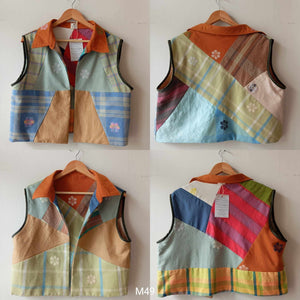 MASINING V1: REVERSIBLE M49 W/ GLAZED GINGER FLOWERS COLLAR