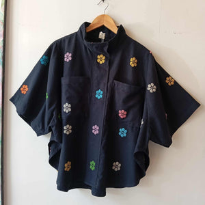 HILWAY: BLACK FLOWERS FULL