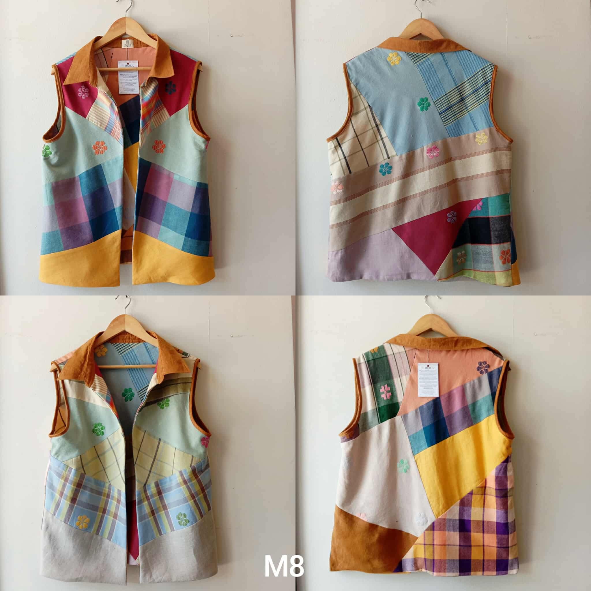 MASINING V2: REVERSIBLE M8 W/ CATHAY SPICE LINEN COLLAR