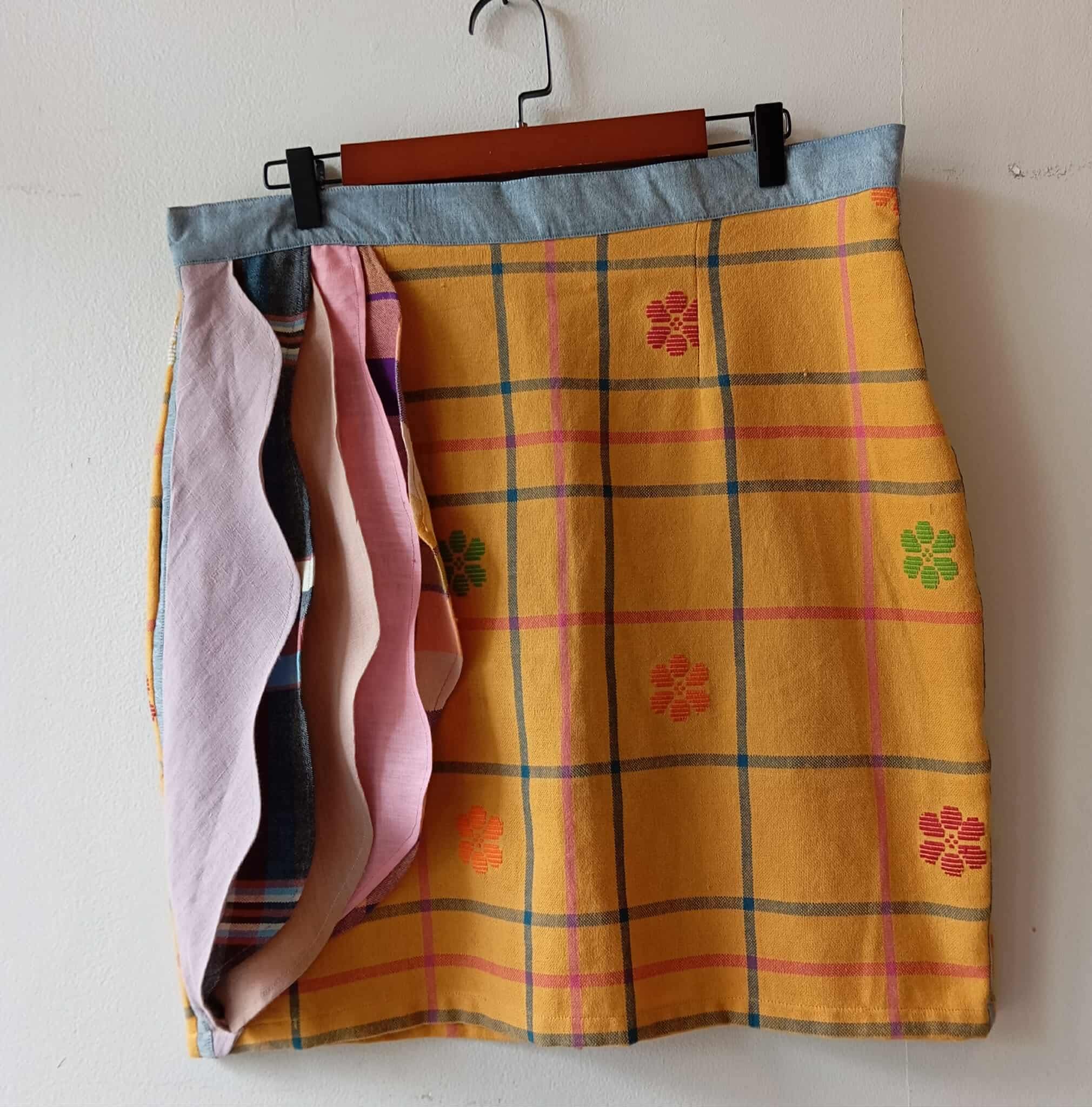 PENCIL SKIRT: – ISADORA FULL W/ FRILLS*