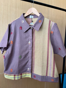 MARIKIT: MELANIE / new brown mini BK w/ new brown sleeves & collar