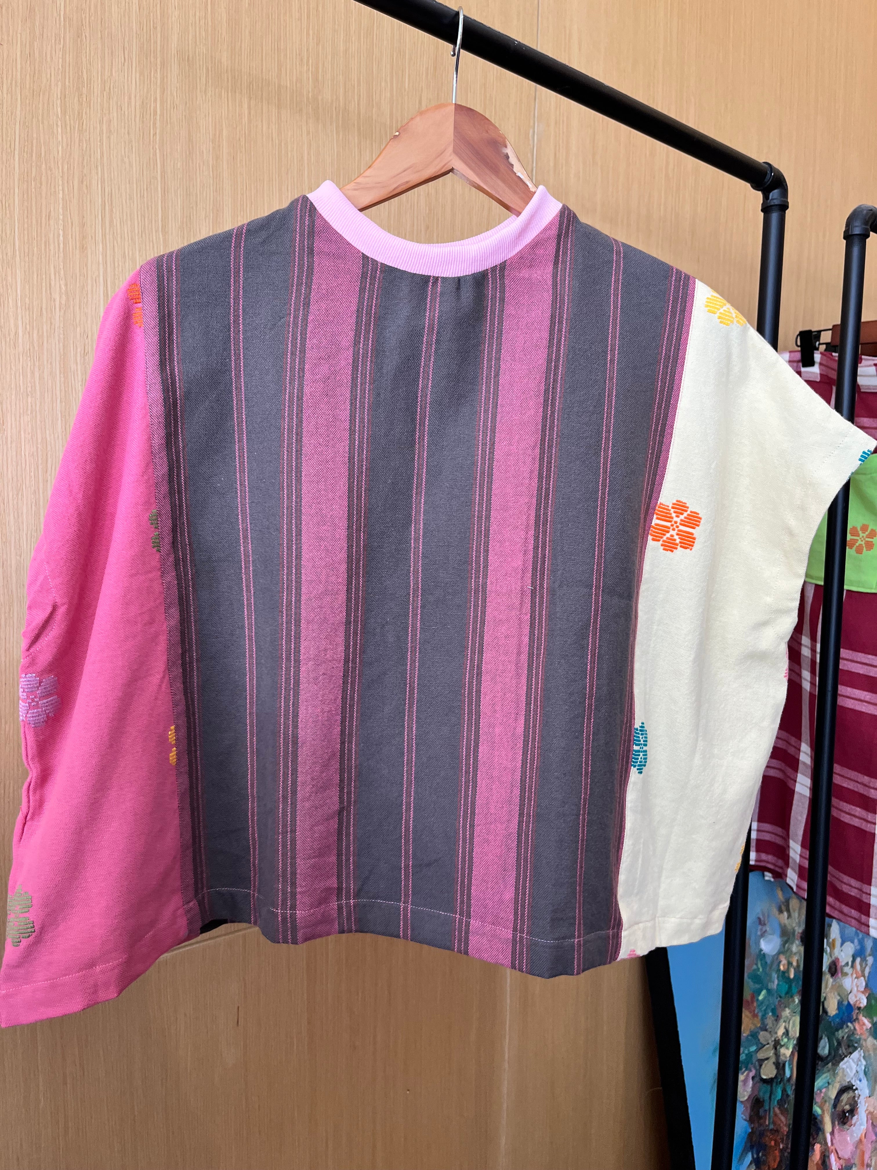 KASIYAHAN: Adriana w/ pink flowers/ light yellow flowers w/ pink collar