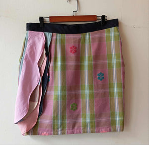 PENCIL SKIRT: PAULA FULL W/ FRILLS*