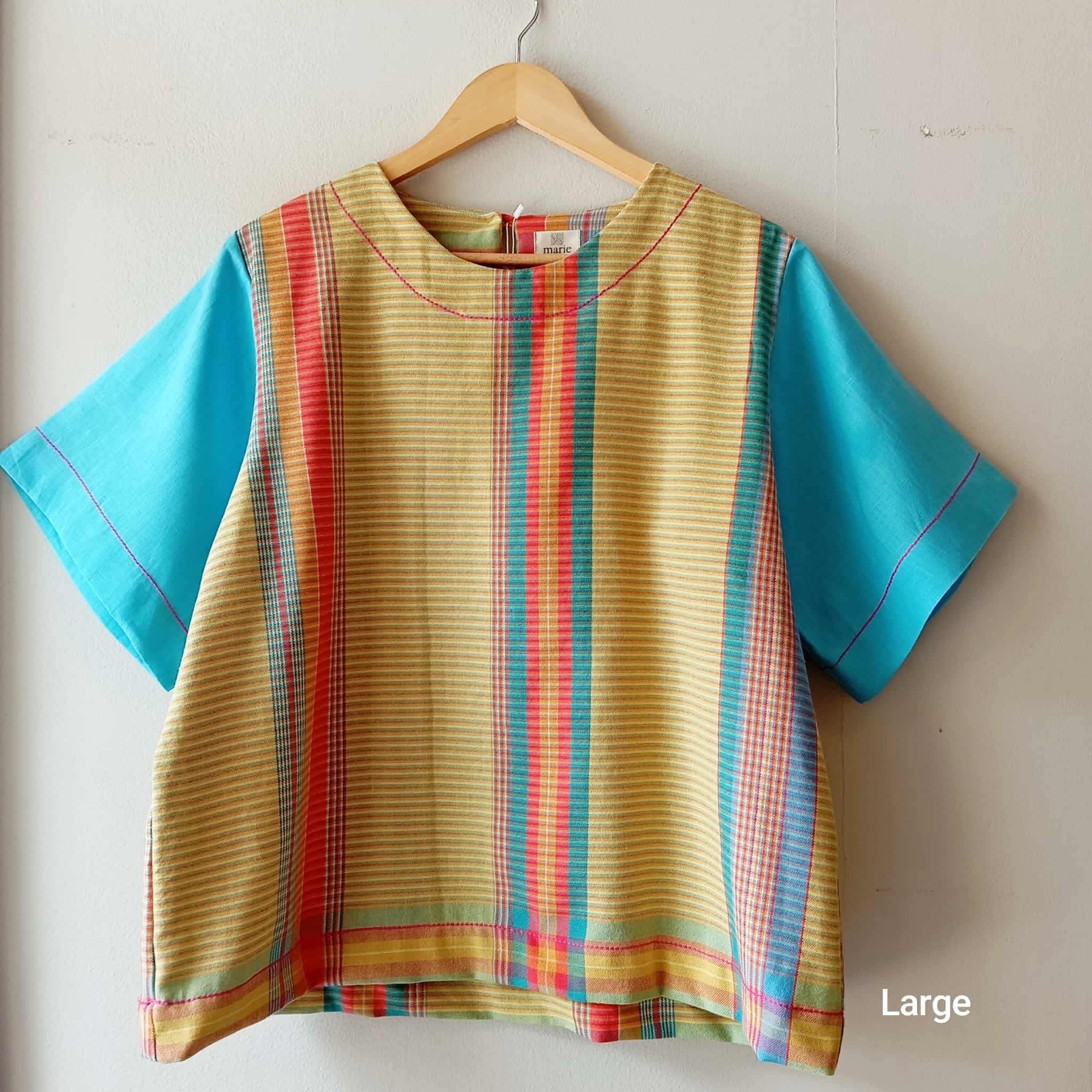 CLASSIC V2: REBECCA V2 W/ SKY BLUE LINEN SLEEVES*