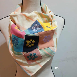 SCARF: BEATRIZ W/ PATCHES*