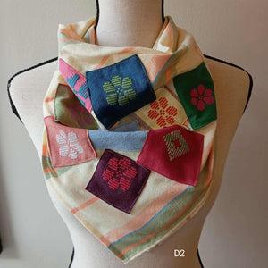 SCARF: BEATRIZ W/ PATCHES
