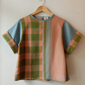 MASIGLA: MIX VICENTA / VERONICA W/ WINTER SKY LINEN  SLEEVES