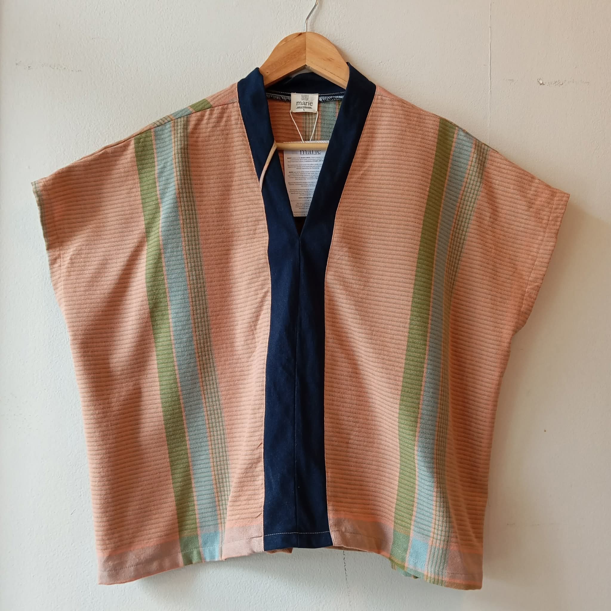 TINGADLAW: VERONICA FULL W/ NAVY BLUE POLY BIAS
