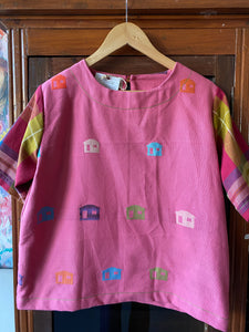 CLASSIC V2: PINK BAHAY KUBO WITH RIZALINA SLEEVES