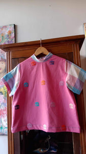 Pamana  v1: Pink bahay kubo with monica sleeves