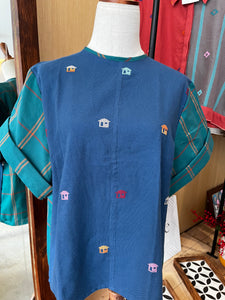 MASIGLA: BLUE MINI BAHAY KUBO (FULL) / ESMERALDA SLEEVES ONLY
