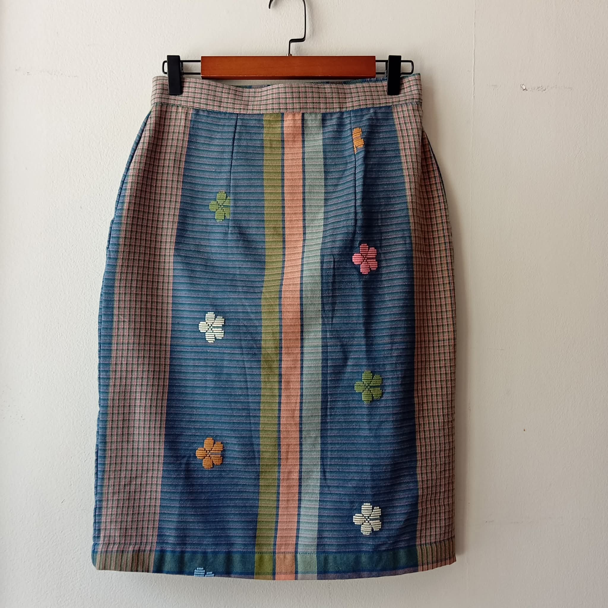 skirt midi: juliana flowers full